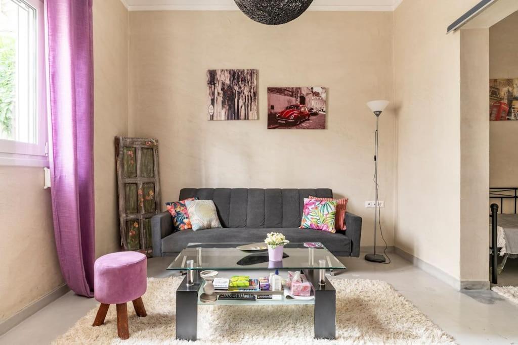 Cute Full Apt W/Backyard In Paleo Faliro Athén Kültér fotó